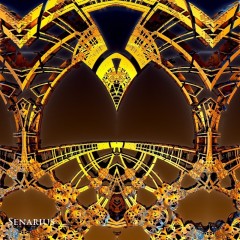 Salon d'or - Senarius, #fractal, #digitalart