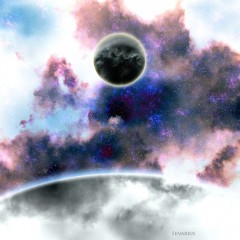 Unknown Planet-Senarius #digitalart, #spaceart, #scifi, #astronomy