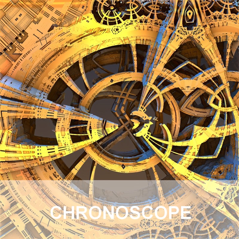 Chronoscope - Senarius, #fractal, #digitalart, #time, #machine